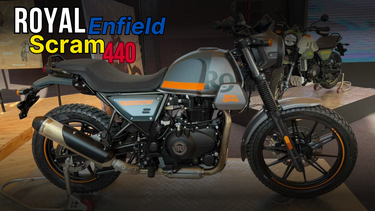 The Royal Enfield Scram 440 is Making Headlines Again